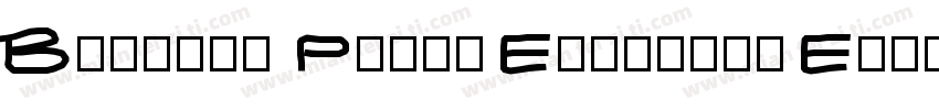 Banshee Pilot Expanded Expanded字体转换